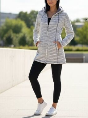 Bench Women’s Fleece Lined Jacket Gray Small Warm Zip Up Coat